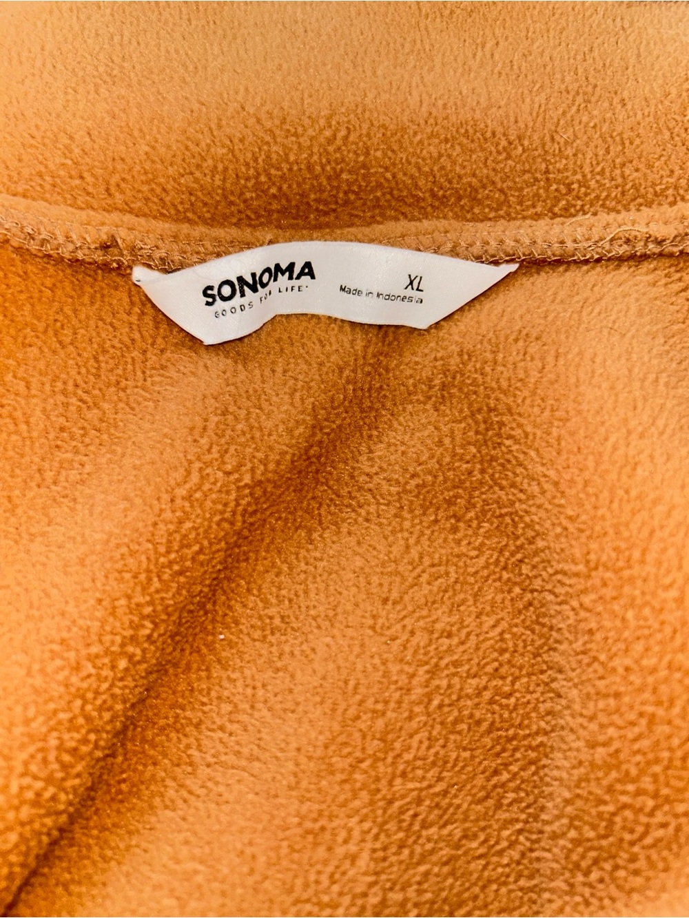Sonoma Goods for Life Snap Through Fleece Oeko-TexJacket. Womens size XL. - Picture 5 of 5